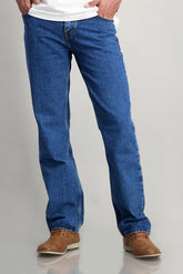 CELANA JEANS REGULAR 6 BIG SIZE (BIRU)